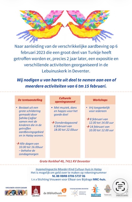 Hoopvolle Dromen sergisi — Deventer, 6 Şubat 2023